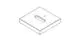 DORNBRACHT-Rosette-fuer-Standauslauf-Waschtisch-ERSATZTEILE-092778032-60-x-60-x-9-mm-Platin-092778032-08 gallery number 1